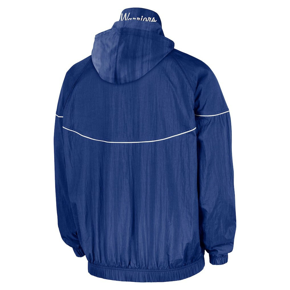 Nike Golden State Warriors Courtside Windrunner Woven Half-Zip Hooded Jacket sale