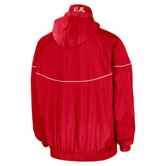 Nike Chicago Bulls Courtside Windrunner Woven Half-Zip Hooded Jacket