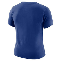 Nike Golden State Warriors Women's Courtside Modest Cropped Tri-Blend T-Shirt sale