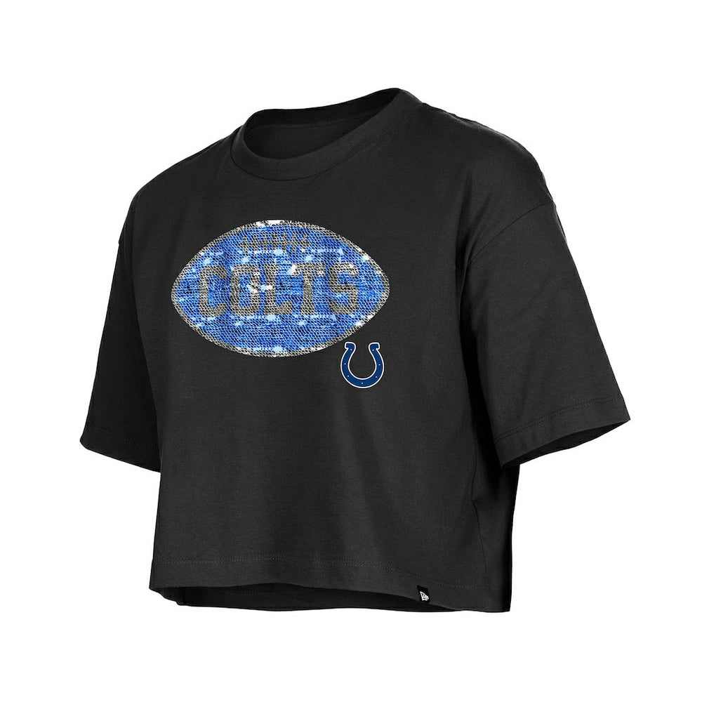Girl's Flip Sequin Boxy T-Shirt - Indianapolis Colts T-shirts