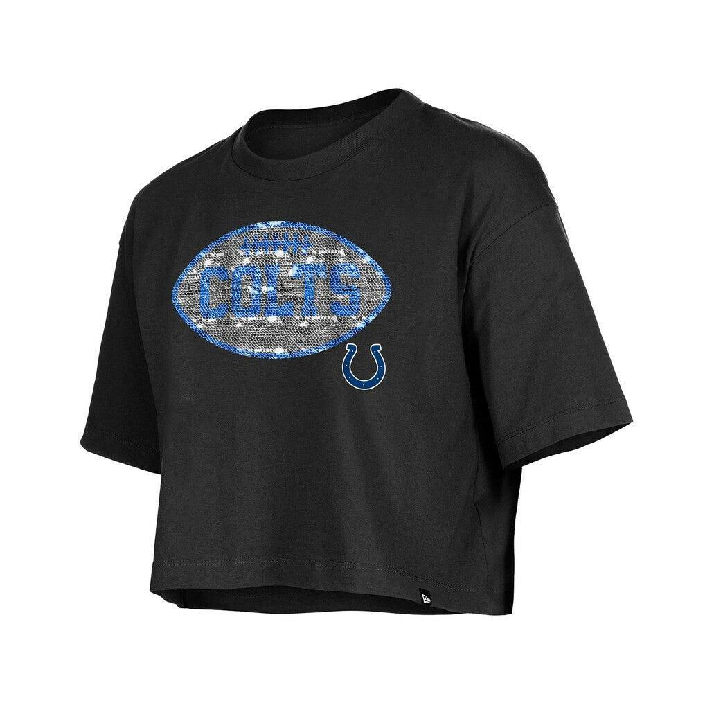 Girl's Flip Sequin Boxy T-Shirt - Indianapolis Colts T-shirts