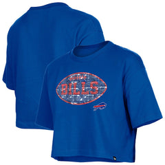 Girl's Flip Sequin Boxy T-Shirt - Buffalo Bills T-shirts