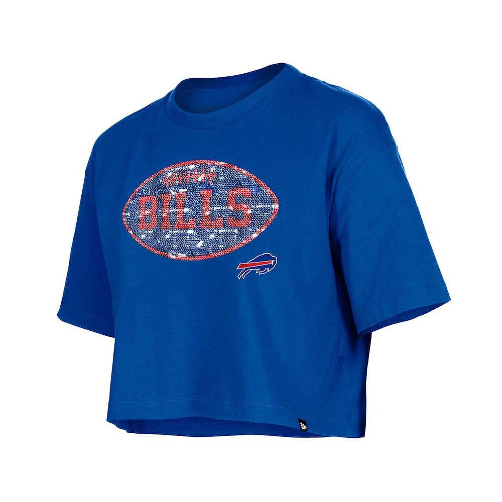 Girl's Flip Sequin Boxy T-Shirt - Buffalo Bills T-shirts