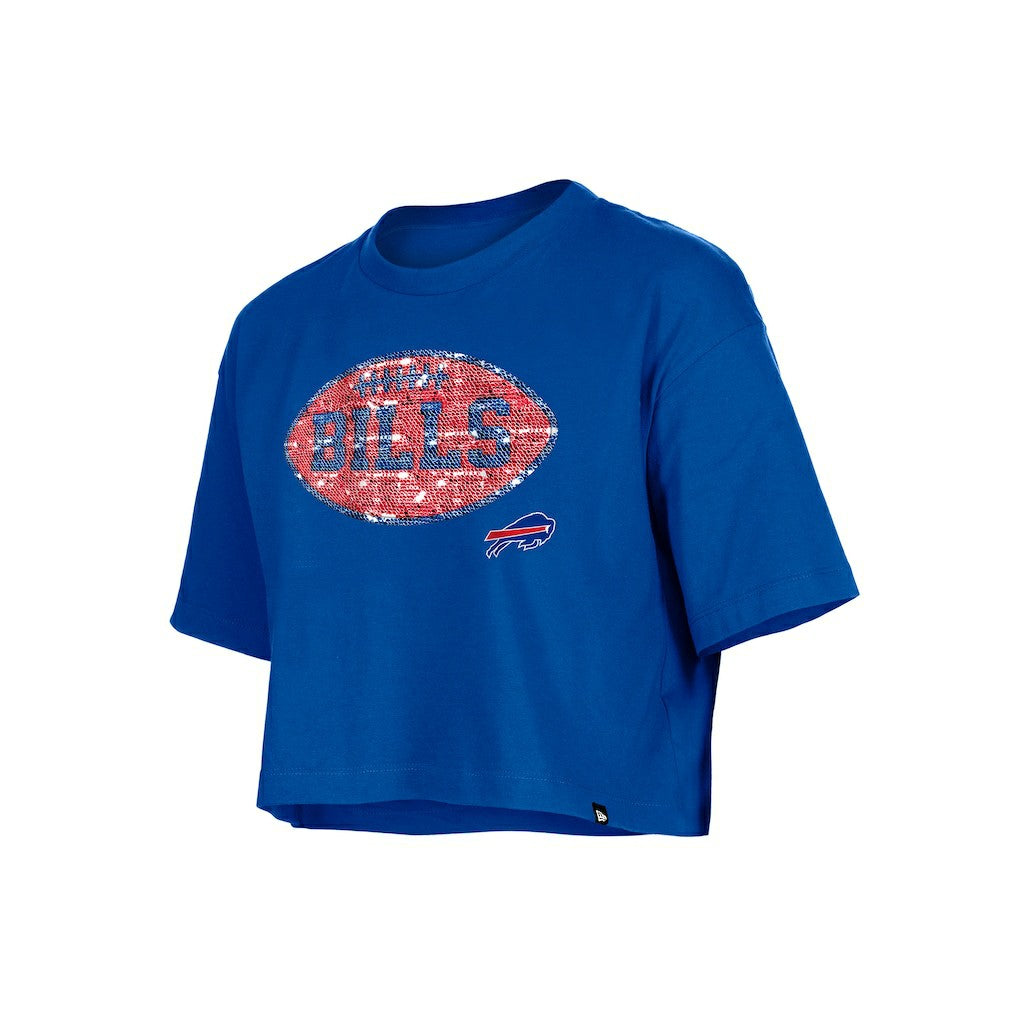 Girl's Flip Sequin Boxy T-Shirt - Buffalo Bills T-shirts