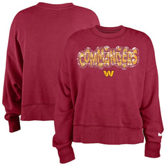 Girl's Flip Sequin Sweatshirt - Washington Commanders Sweatshirts