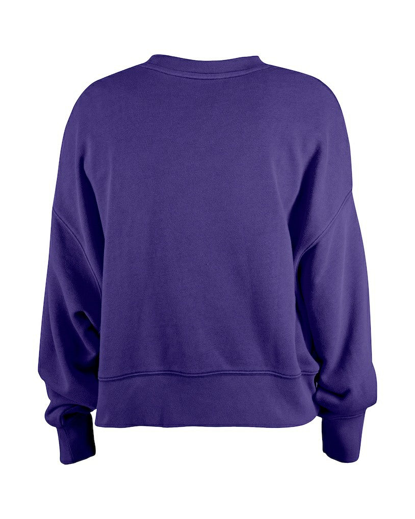 Girl's Flip Sequin Sweatshirt - Baltimore Ravens Sweatshirts