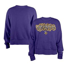 Girl's Flip Sequin Sweatshirt - Minnesota Vikings Sweatshirts
