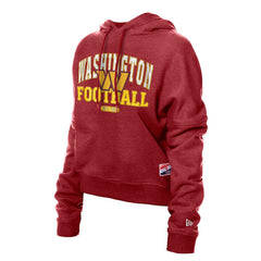 Women's Throwback Boxy Hoodie Sweatshirt - Washington Commanders Hoodies