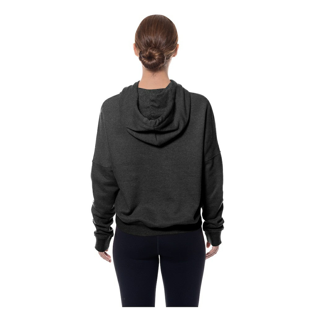 Women's Throwback Boxy Hoodie Sweatshirt - Pittsburgh Steelers Hoodies