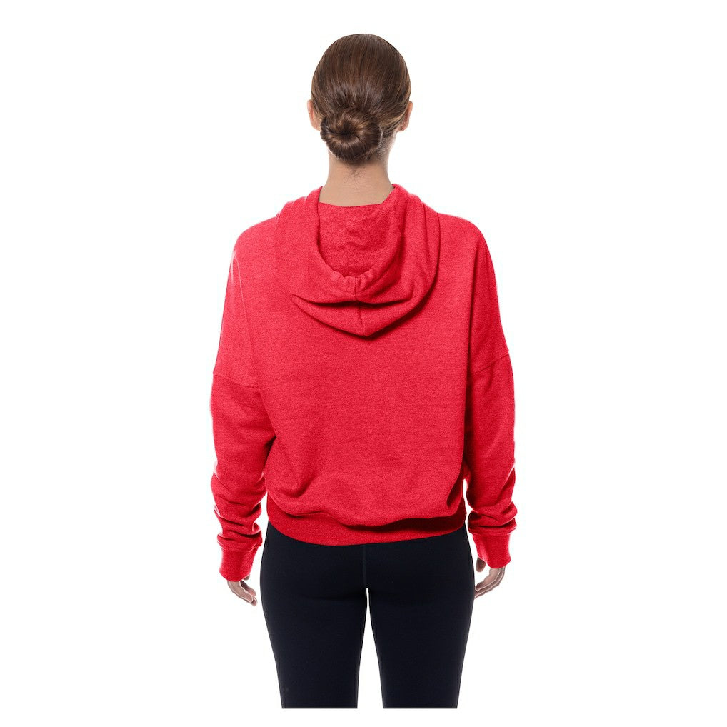 Women's Throwback Boxy Hoodie Sweatshirt - Kansas City Chiefs Hoodies