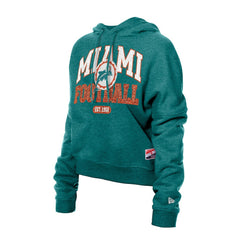 Women's Throwback Boxy Hoodie Sweatshirt - Miami Dolphins Hoodies