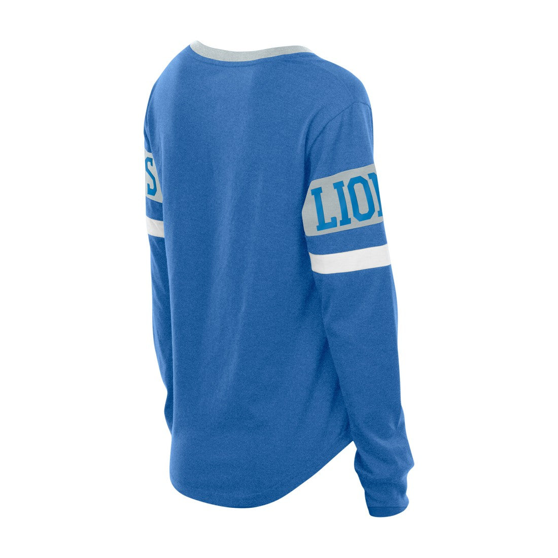 Women's Throwback Lace-Up Long-Sleeve T-Shirt - Detroit Lions T-shirts