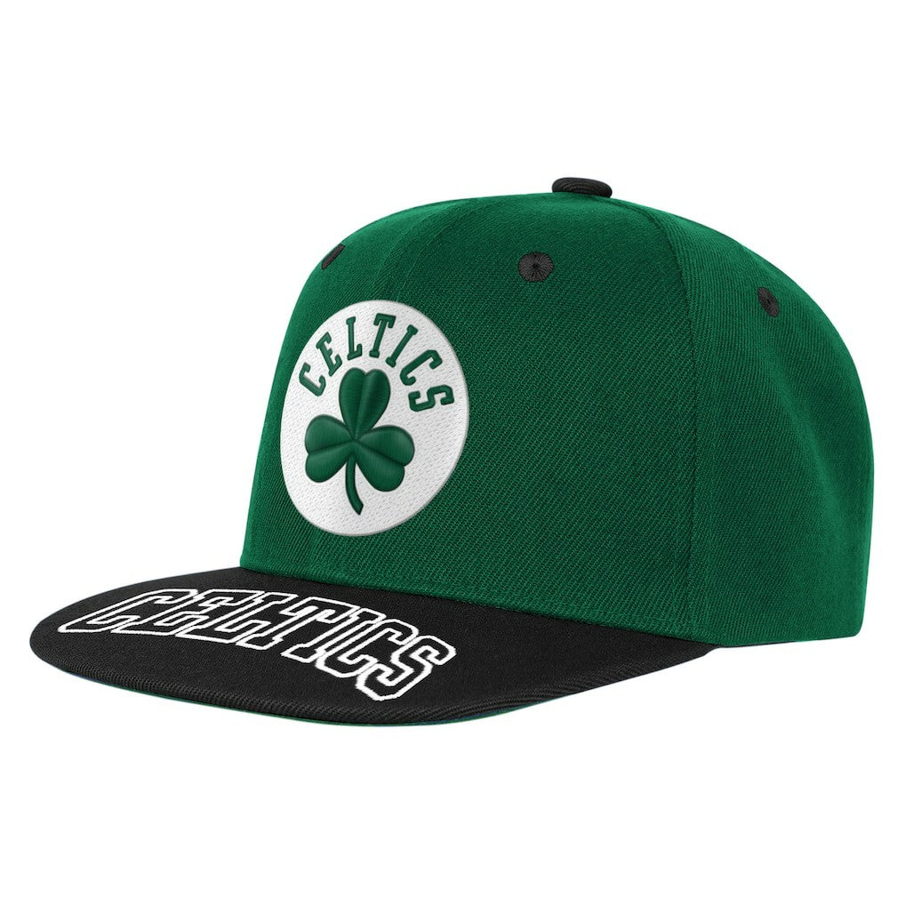 Boston Celtics Outerstuff Youth Two-Tone Snapback Hat
