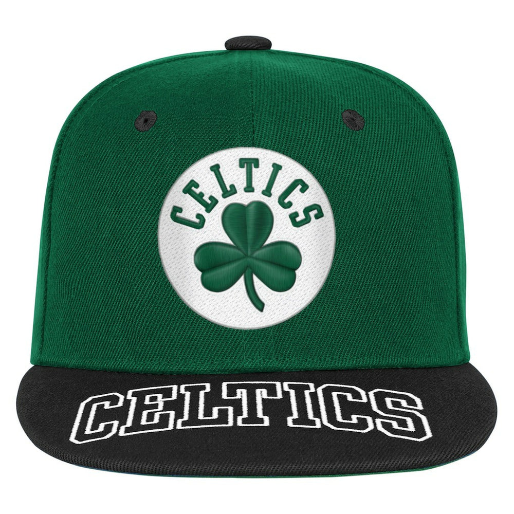 Boston Celtics Outerstuff Youth Two-Tone Snapback Hat