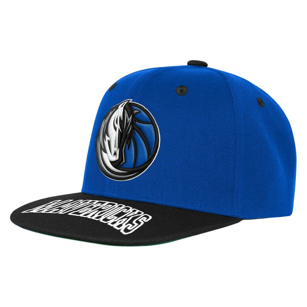 Dallas Mavericks Outerstuff Youth Two-Tone Snapback Hat sale
