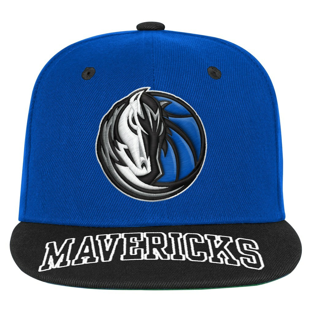 Dallas Mavericks Outerstuff Youth Two-Tone Snapback Hat sale
