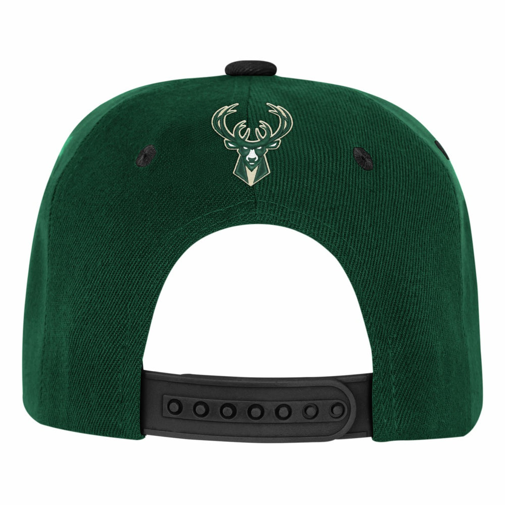 Milwaukee Bucks Outerstuff Youth Two-Tone Snapback Hat