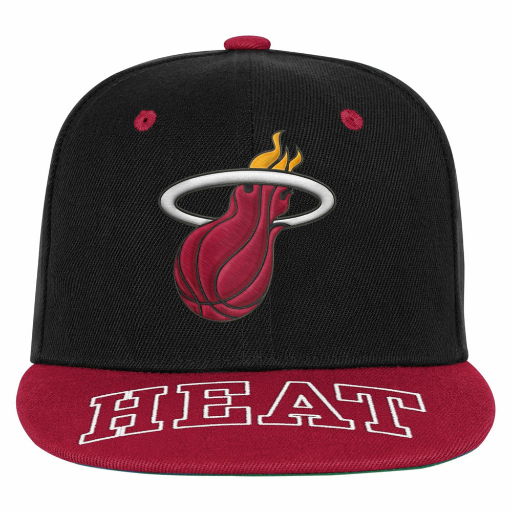 Miami Heat Outerstuff Youth Two-Tone Snapback Hat