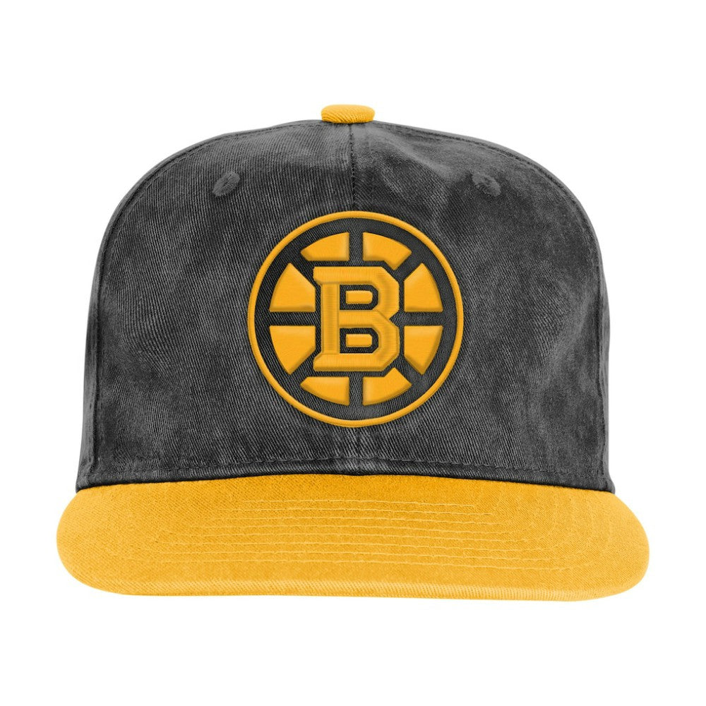 NHL Boston Bruins Outerstuff Youth True Retro Deadstock Adjustable Hat