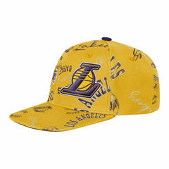 Los Angeles Lakers Outerstuff Youth Street Hooper Allover Print Snapback Hat