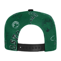Boston Celtics Outerstuff Youth Street Hooper Allover Print Snapback Hat