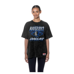 New Era Dallas Mavericks Women's Throwback Mineral Wash Oversized T-Shirt sale