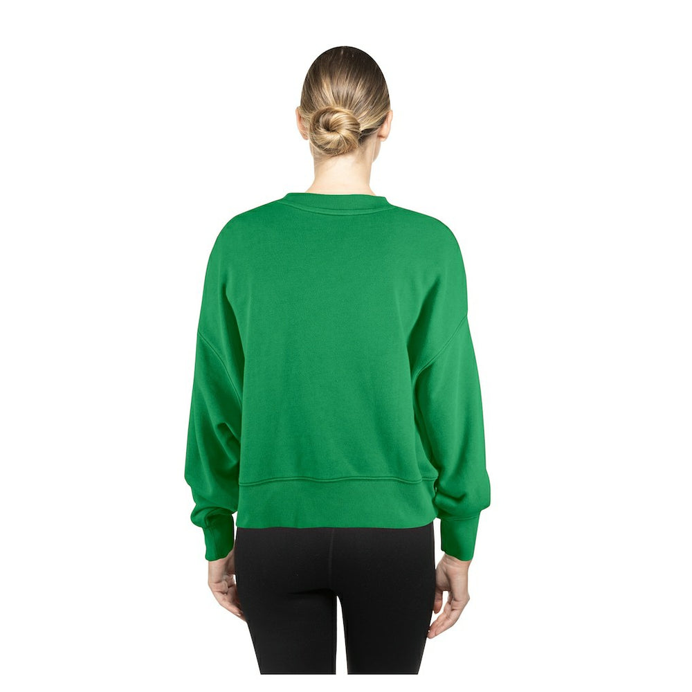 New Era Boston Celtics Women's Boxy Throwback Mineral Wash Sweatshirt
