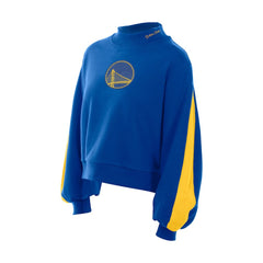 New Era Golden State Warriors Women's Sport Night Balloon Sleeves Sweatshirt sale