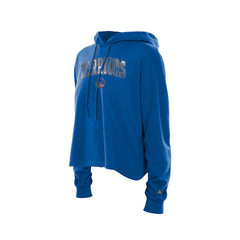 New Era Golden State Warriors Women's Glam Game Open Back Hoodie sale