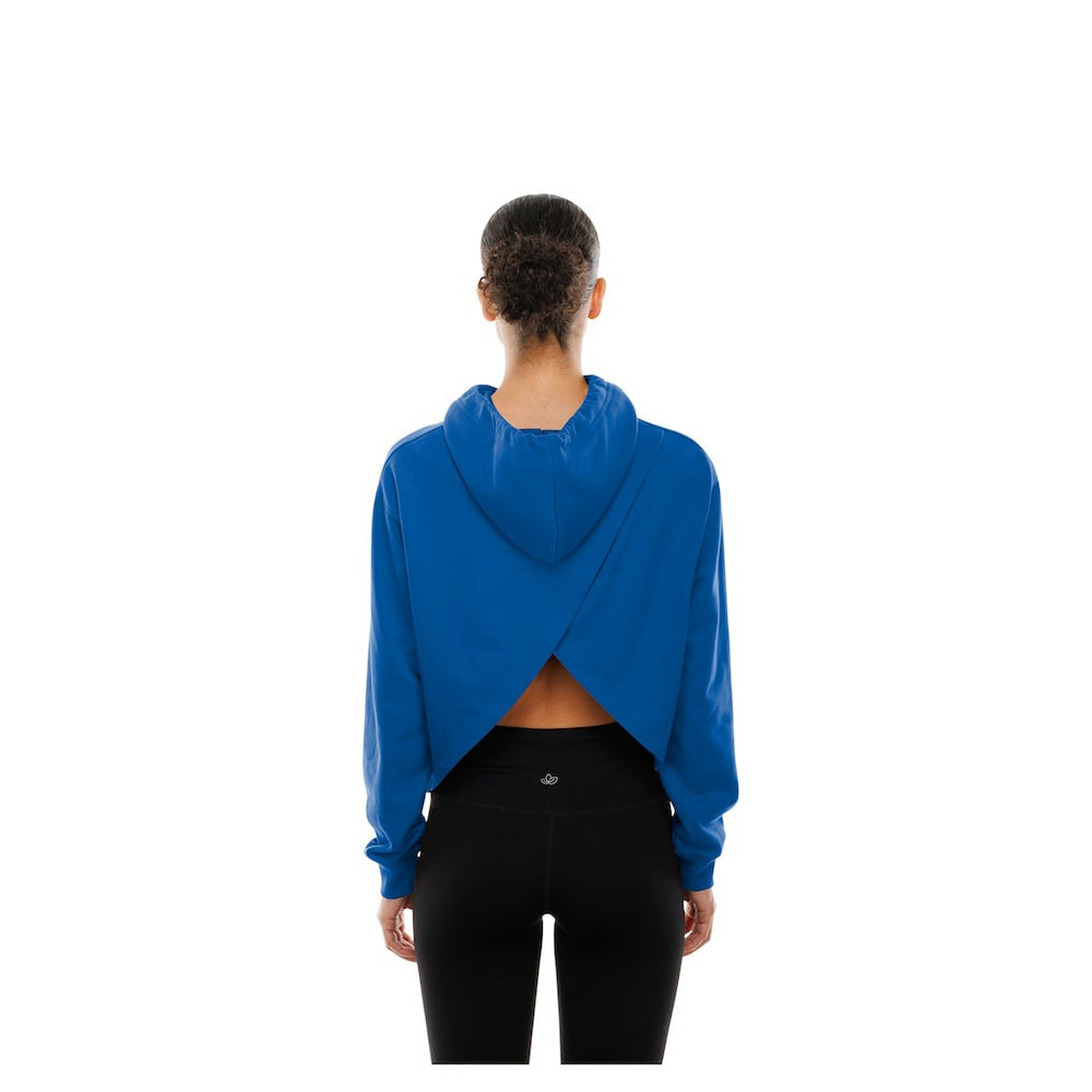 New Era Golden State Warriors Women's Glam Game Open Back Hoodie sale