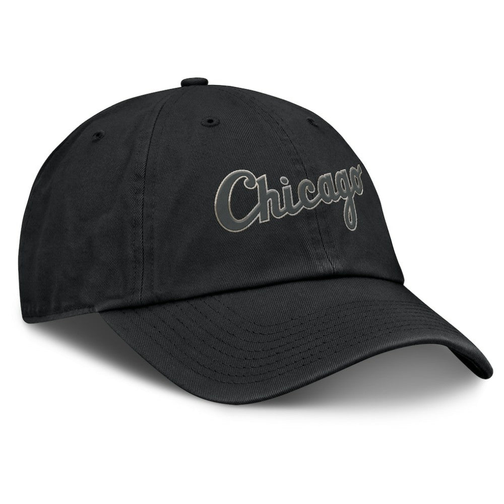 Black Chicago White Sox Nike Camo Pack Club Adjustable Hat