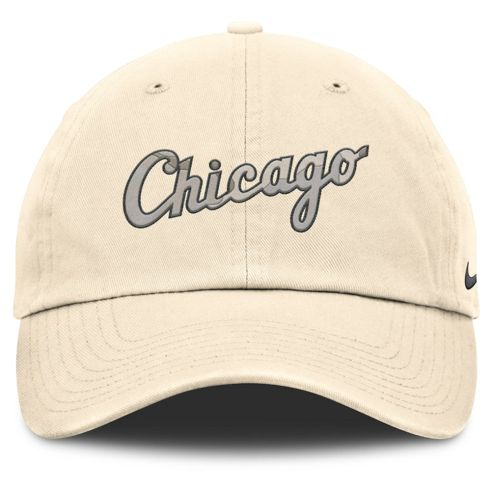 Natural Chicago White Sox Nike Camo Pack Club Adjustable Hat