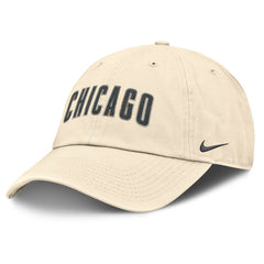 Natural Chicago Cubs Nike Camo Pack Club Adjustable Hat