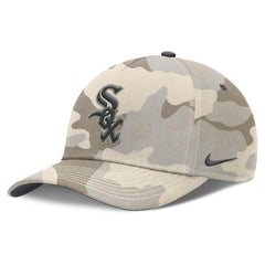 Natural Chicago White Sox Nike Camo Pack Rise Adjustable Hat