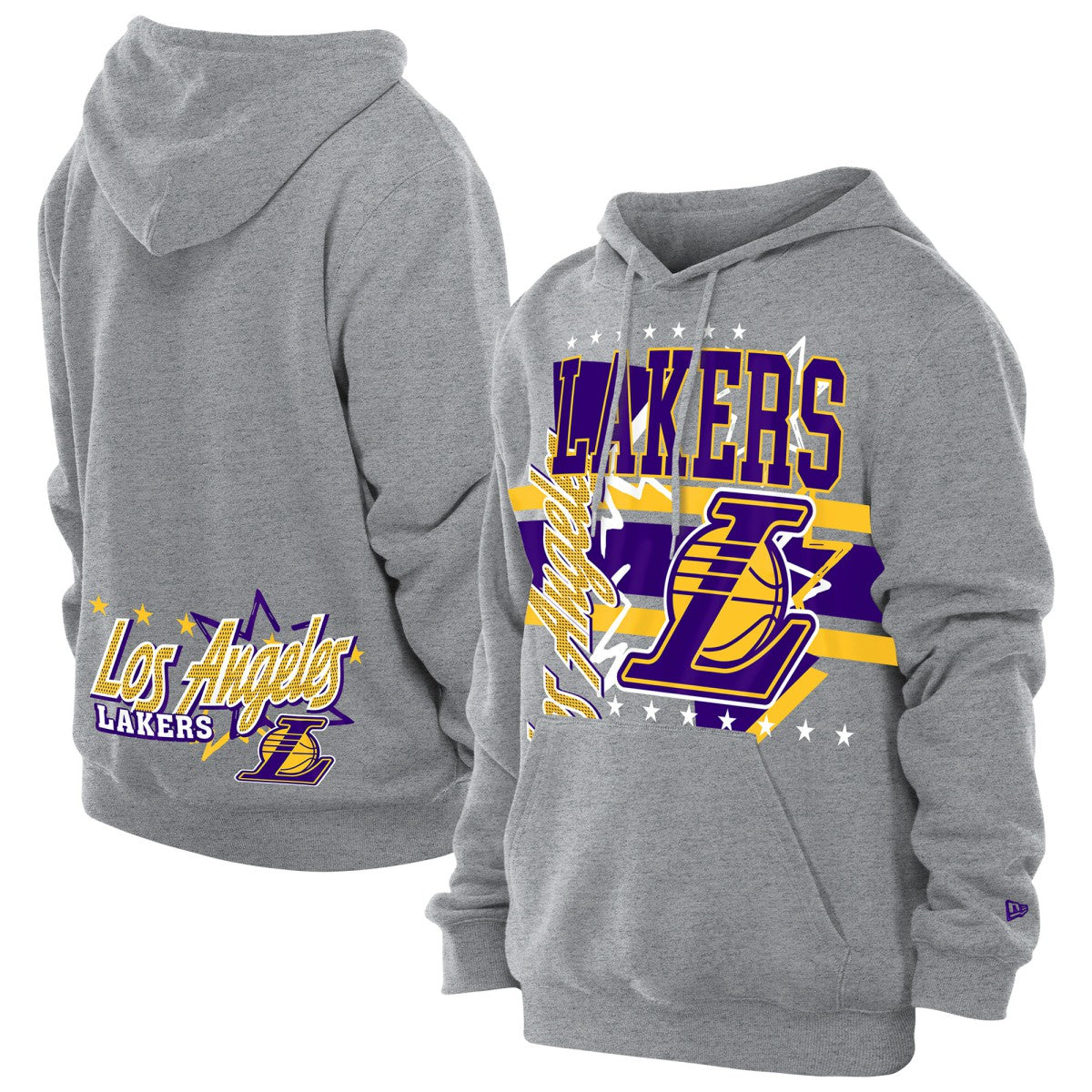 New Era Los Angeles Lakers Injection Sport Classics Fleece Hoodie