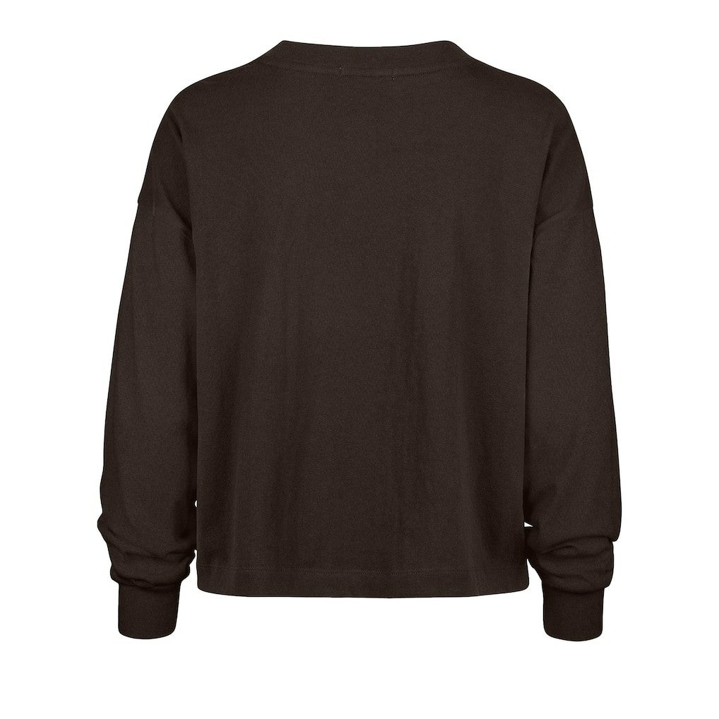 '47 Women's Outreach City Oversized Long Sleeve T-Shirt - Cleveland Browns T-shirts