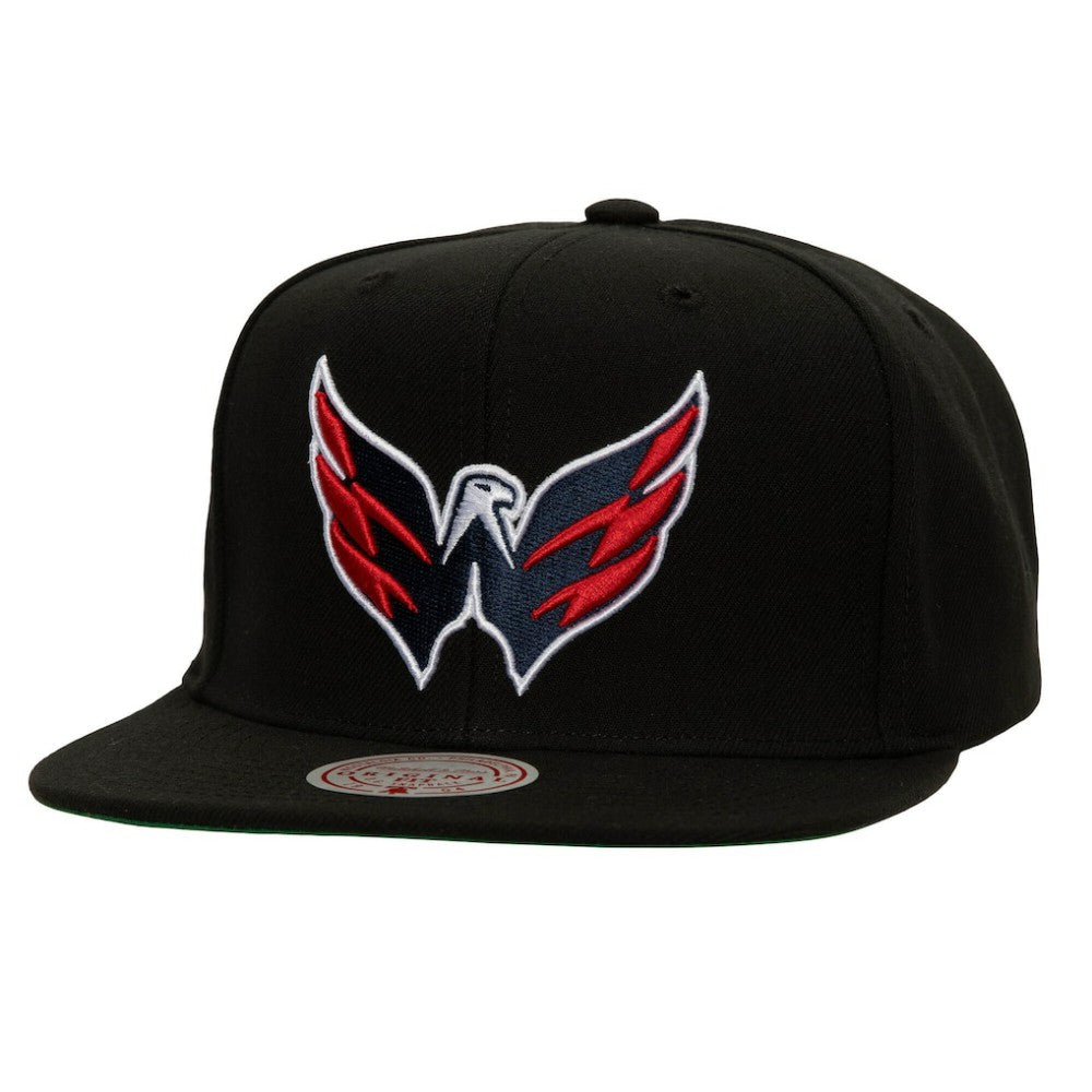 NHL Washington Capitals Mitchell & Ness Core Top Spot Snapback Hat