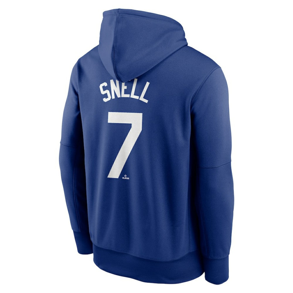 Blue Blake Snell Los Angeles Dodgers Nike Player Name & Number Hoodie
