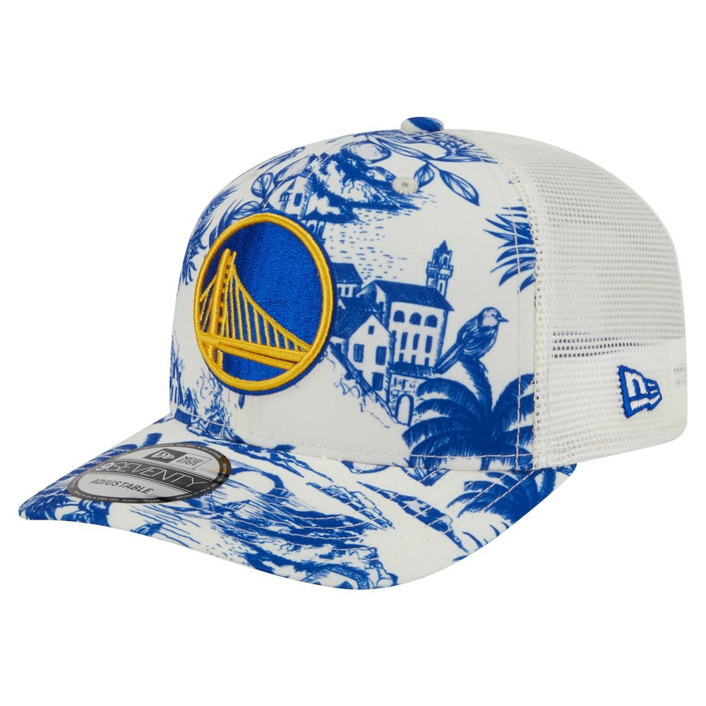 New Era Golden State Warriors Lemon Tree 9SEVENTY Adjustable Hat sale