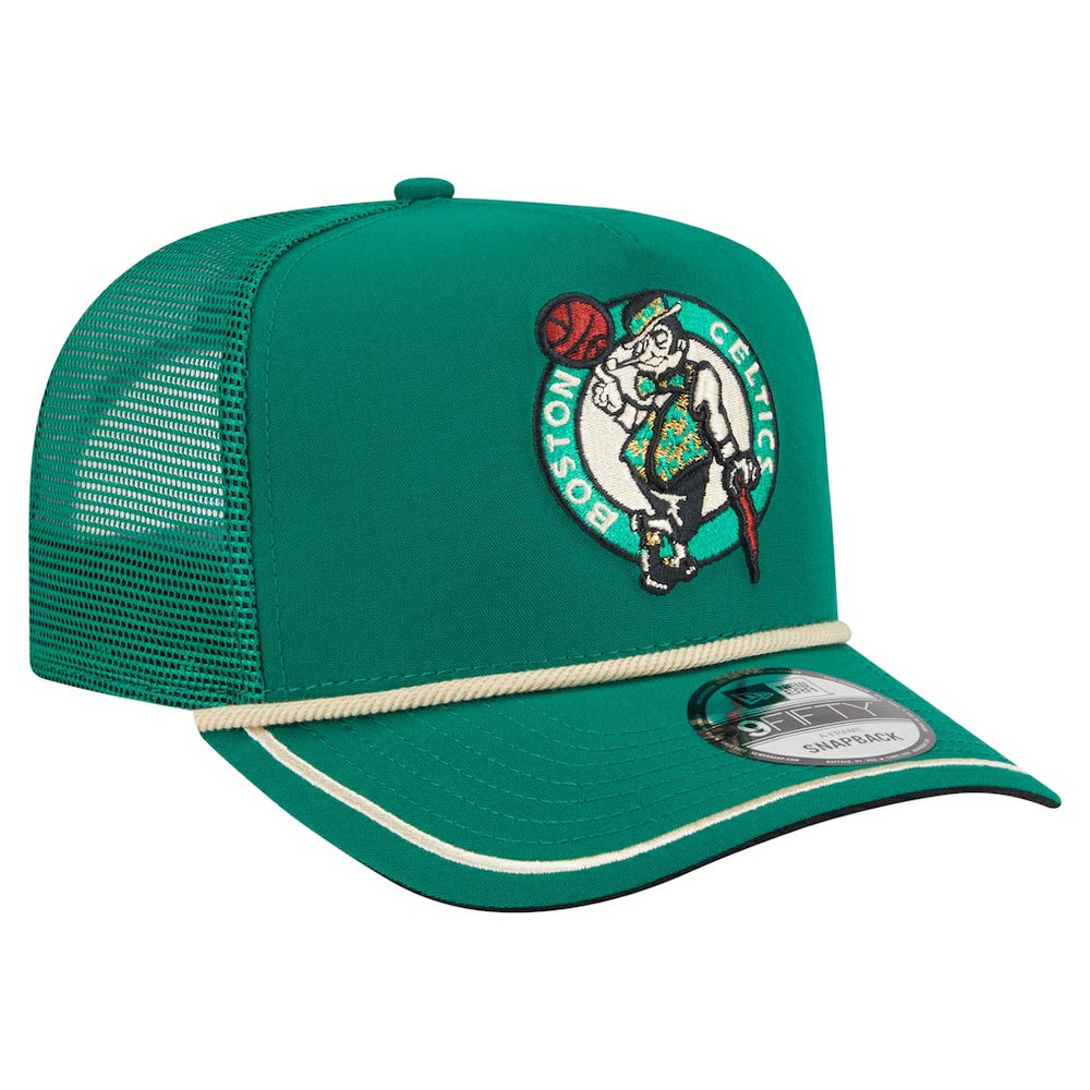 New Era Boston Celtics Vintage Team Rope A-Frame 9FIFTY Snapback Hat