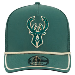 New Era Milwaukee Bucks Vintage Team Rope A-Frame 9FIFTY Snapback Hat