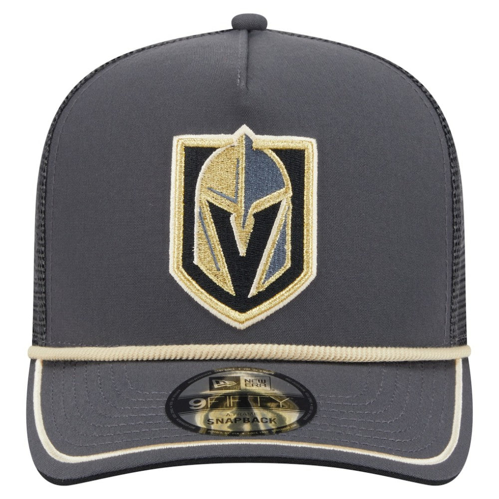 NHL Vegas Golden Knights New Era Vintage Team Rope A-Frame 9FIFTY Snapback Hat