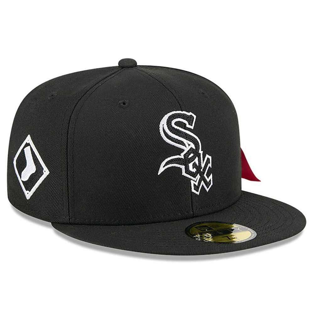 Black Chicago White Sox New Era x Alpha Industries 59FIFTY Fitted Hat
