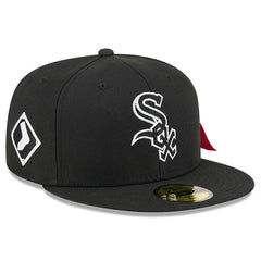 Black Chicago White Sox New Era x Alpha Industries 59FIFTY Fitted Hat