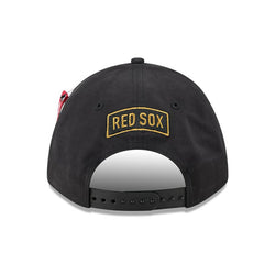 Black Boston Red Sox New Era x Alpha Industries A-Frame 9FORTY Adjustable Hat