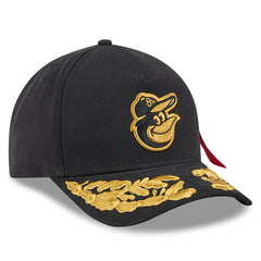 Black Baltimore Orioles New Era x Alpha Industries A-Frame 9FORTY Adjustable Hat