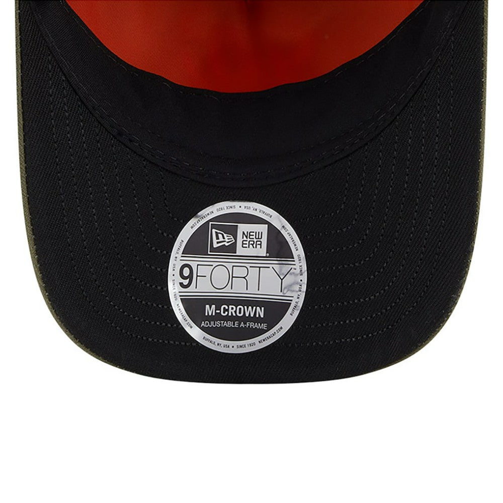 Olive Washington Nationals New Era x Alpha Industries A-Frame 9FORTY Adjustable Hat
