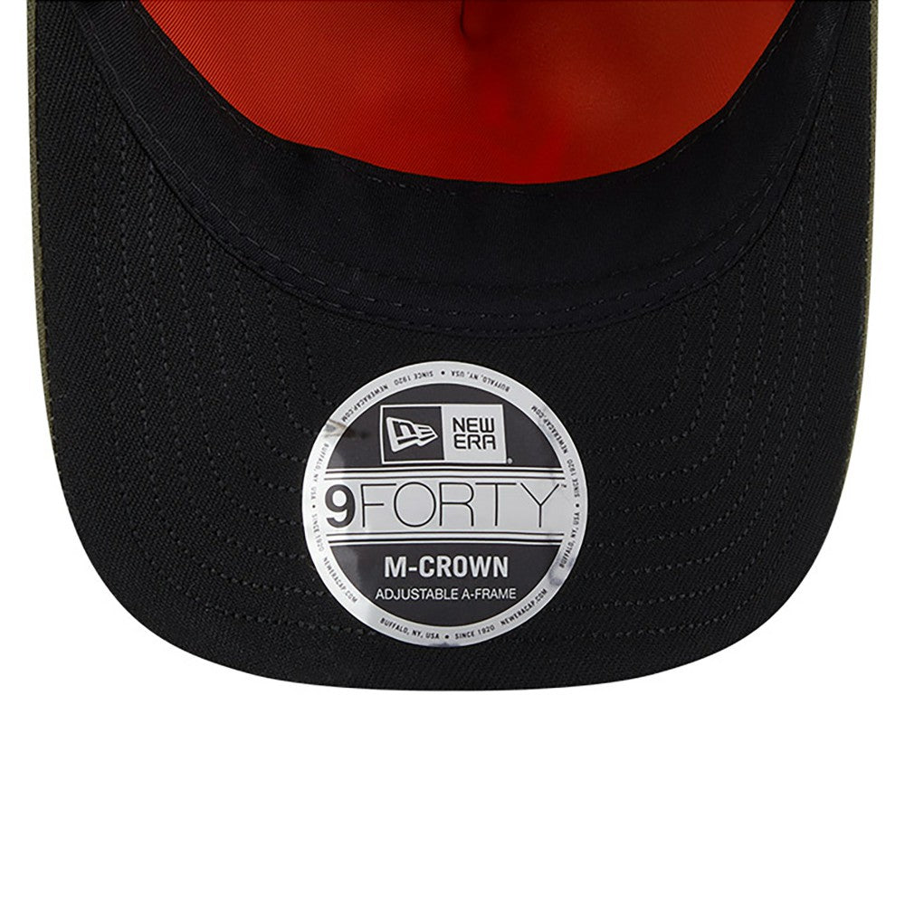 Olive Milwaukee Brewers New Era x Alpha Industries A-Frame 9FORTY Adjustable Hat