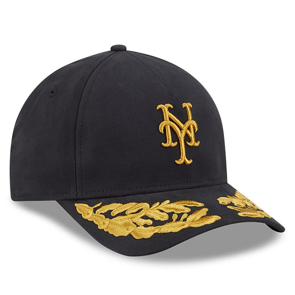 Black New York Mets New Era x Alpha Industries A-Frame 9FORTY Adjustable Hat