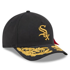 Black Chicago White Sox New Era x Alpha Industries A-Frame 9FORTY Adjustable Hat